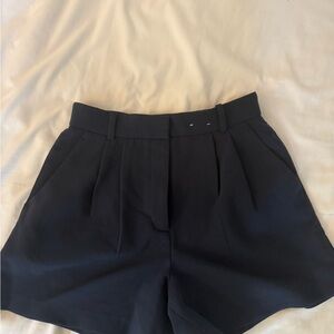 Abercrombie & Fitch High Waist navy Shorts